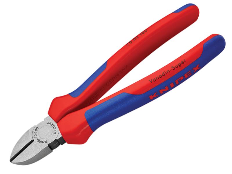 Diagonal Cutters Multi-Component Grip 180mm, Knipex