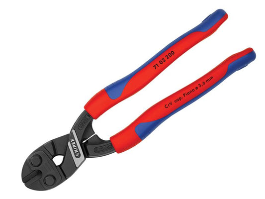 CoBolt® Bolt Cutters Multi-Component Grip with Return Spring 200mm (8in), Knipex