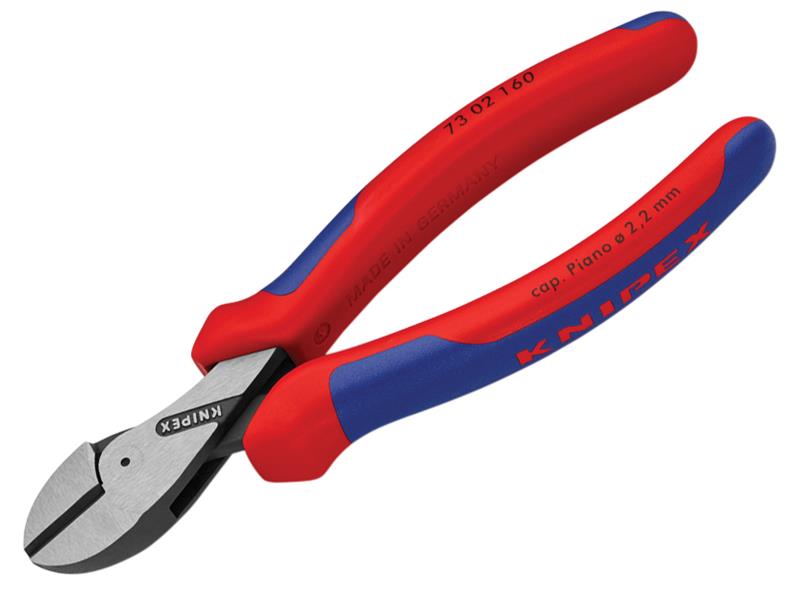 X-Cut® Compact Diagonal Cutter Multi-Component Grip 160mm, Knipex