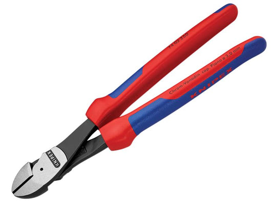 High Leverage Diagonal Cutters Multi-Component Grip 250mm, Knipex