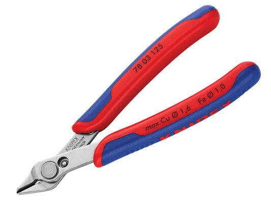 Electronic Super Knips® Multi-Component Grip 125mm, Knipex