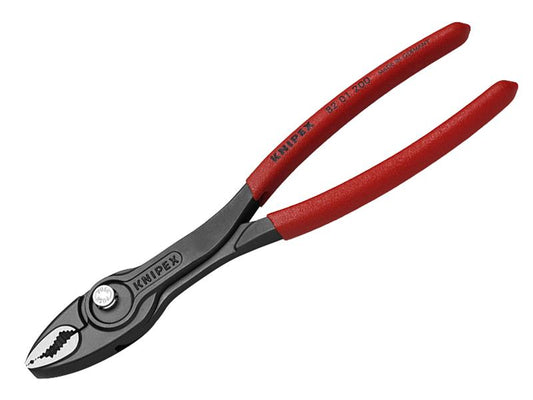 TwinGrip Slip Joint Pliers PVC Grip 200mm, Knipex