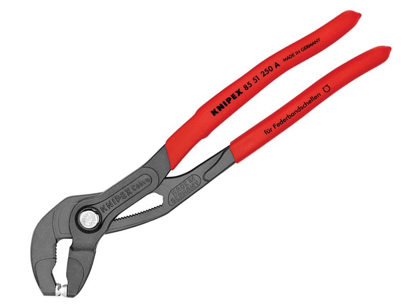 Spring Hose Clamp Pliers with Quick-Set Adjustment 250mm, Knipex