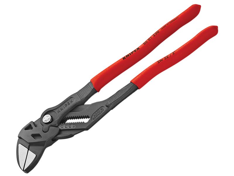 Pliers Wrench PVC Grip 250mm, Knipex