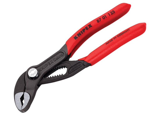 Cobra® Mini Water Pump Pliers PVC Grip 125mm, Knipex