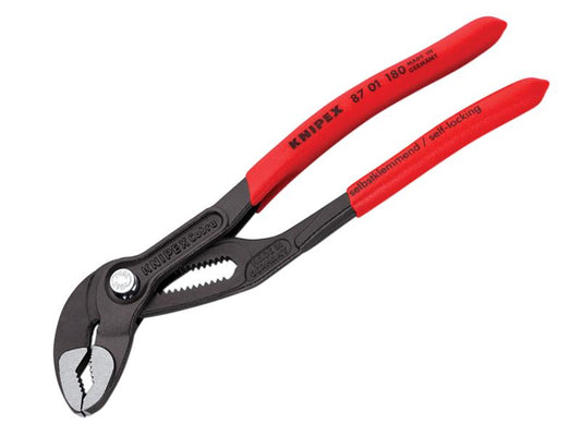 Cobra® Water Pump Pliers PVC Grip 180mm, Knipex