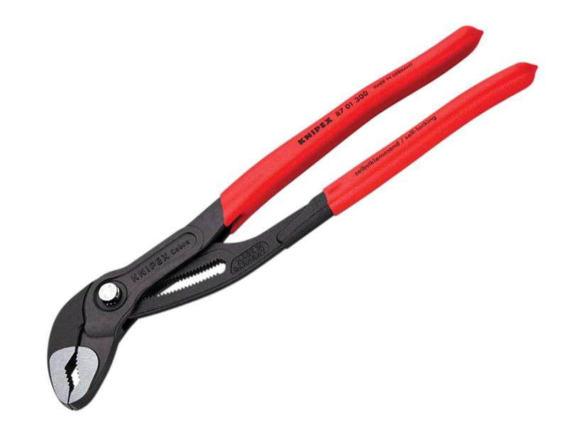 Cobra® Water Pump Pliers PVC Grip 300mm, Knipex