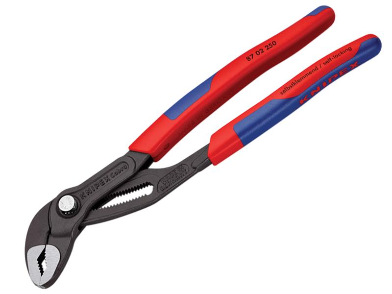 Cobra® Water Pump Pliers Multi-Component Grip 250mm, Knipex