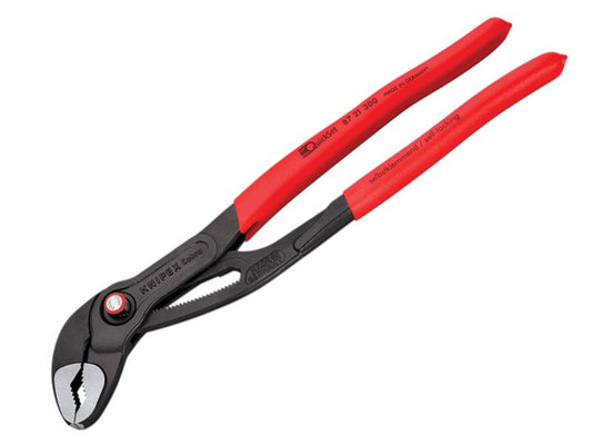 Cobra® Quickset Water Pump Pliers PVC Grips 300mm, Knipex