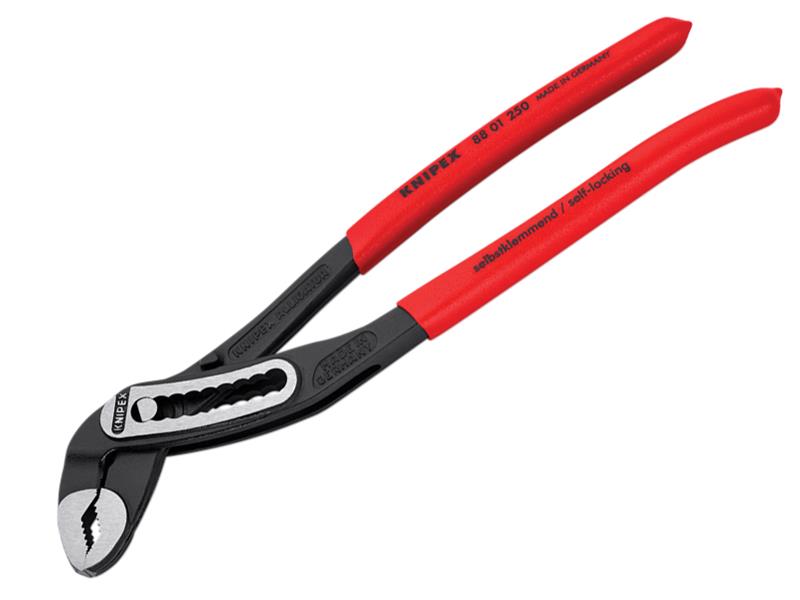 Alligator® Water Pump Pliers PVC Grip 250mm, Knipex