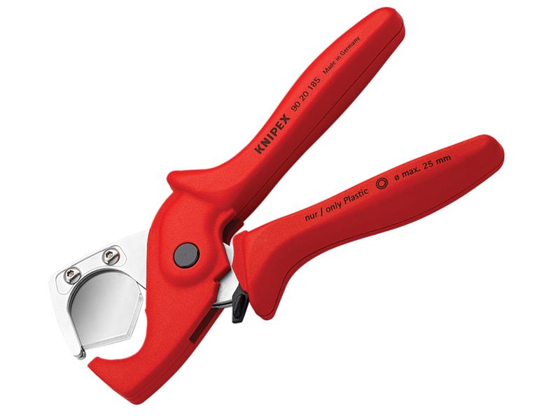 Plastic Conduit Pipe / Hose Cutter 25mm Diameter, Knipex