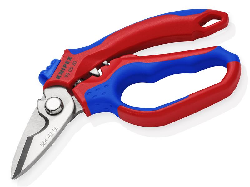 Angled Electricians' Shears 160mm, Knipex