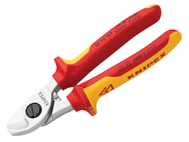 VDE Cable Shears 165mm, Knipex