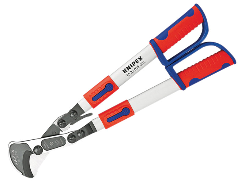 Ratchet Cable Cutters with Telescopic Handles 570-770mm, Knipex