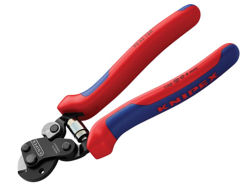 Wire Rope Cutters Multi-Component Grip 160mm, Knipex