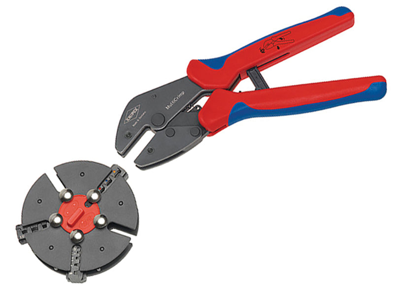 Multicrimp® Pliers Set - 3 Quick Change Cartridges, Knipex