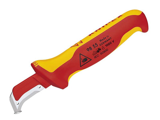 VDE Stripping Knife 180mm, Knipex