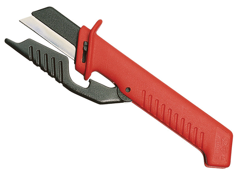 Cable Knife with Hinged Blade Guard, Knipex