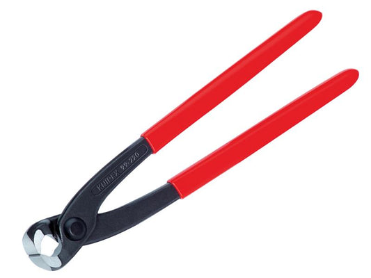 Concreter's Nipper Pliers PVC Grip 250mm (10in), Knipex