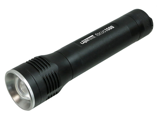 Elite Focus1500 LED Torch 1500 lumens - 9 x AA, Lighthouse