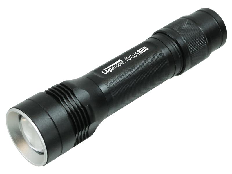 Elite Focus800 LED Torch 800 lumens - Rechargeable USB Powerbank, Lighthouse