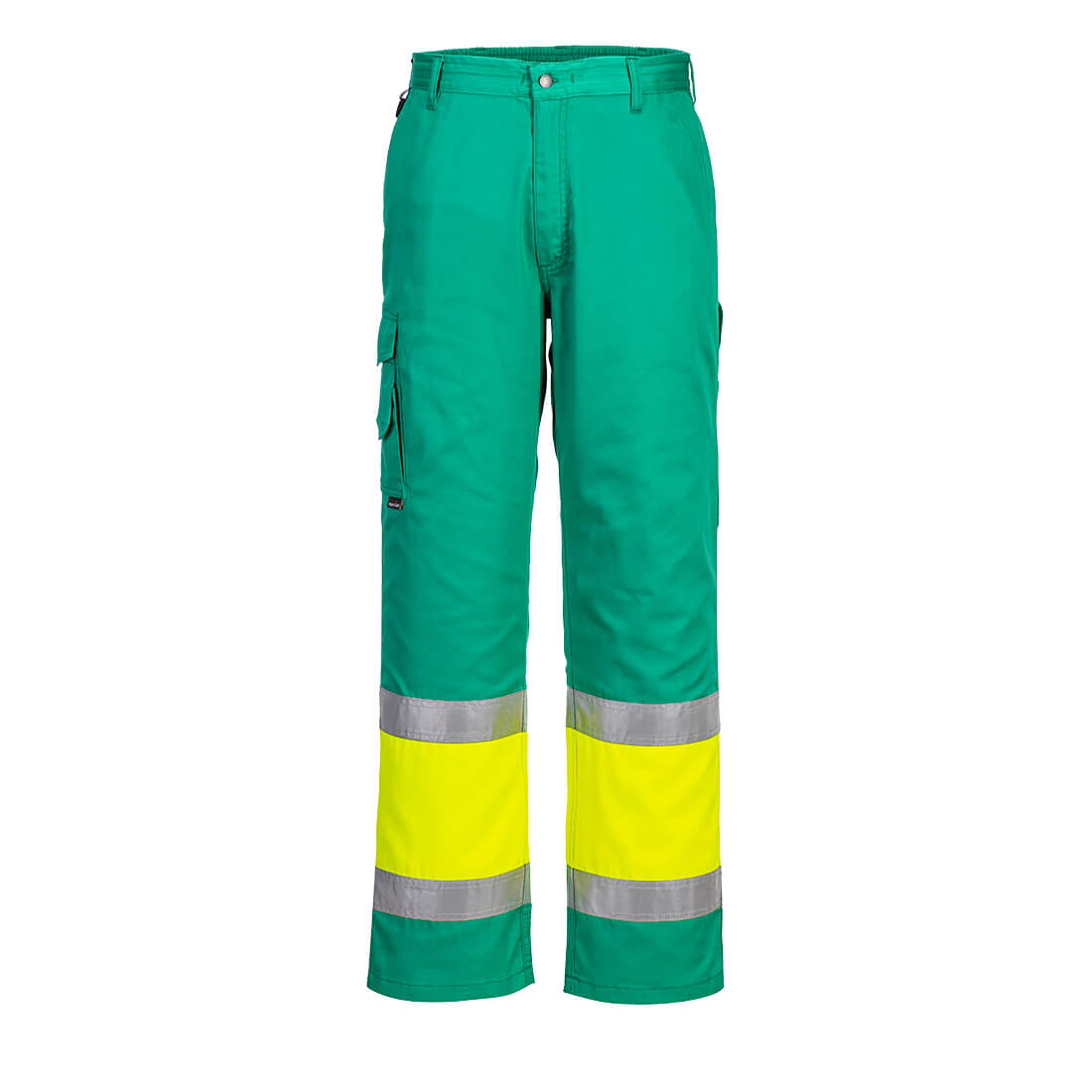 Hi-Vis Lightweight Contrast Class 1 Service Trousers, Morgans PW