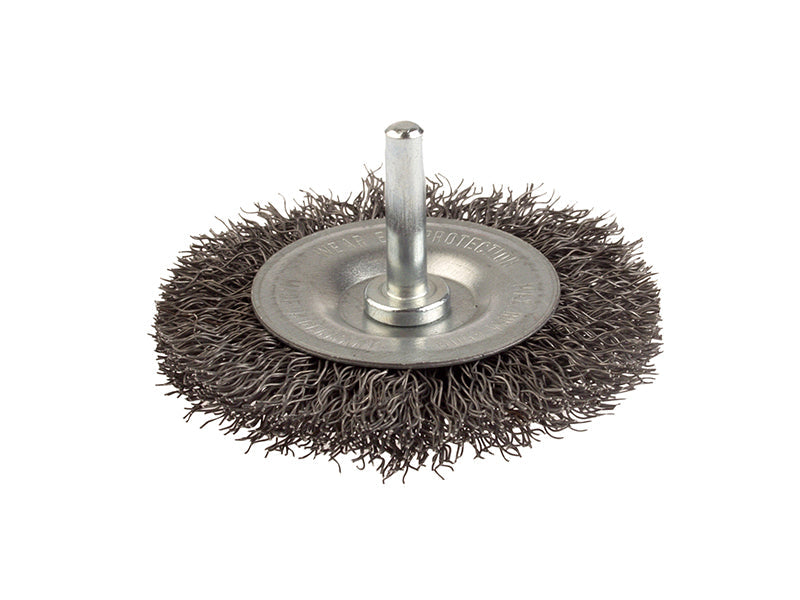 DIY Wheel Brush 75 x 10mm, 0.30 Steel Wire, Lessmann