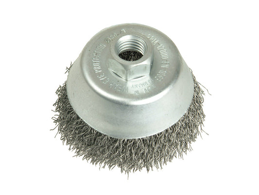 Cup Brush 60mm M10, 0.30 Steel Wire, Lessmann