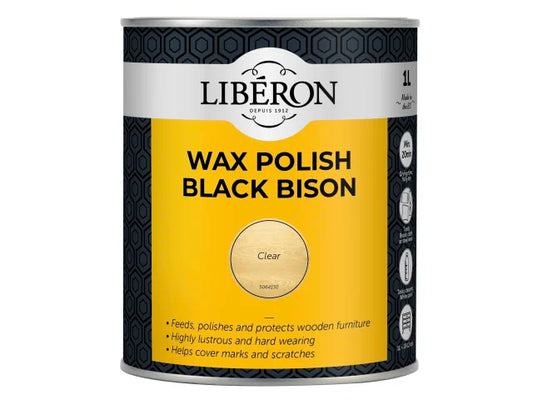 Black Bison Wax Paste Antique Pine 1kg, Liberon