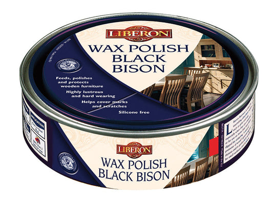 Wax Polish Black Bison Tudor Oak 500ml, Liberon