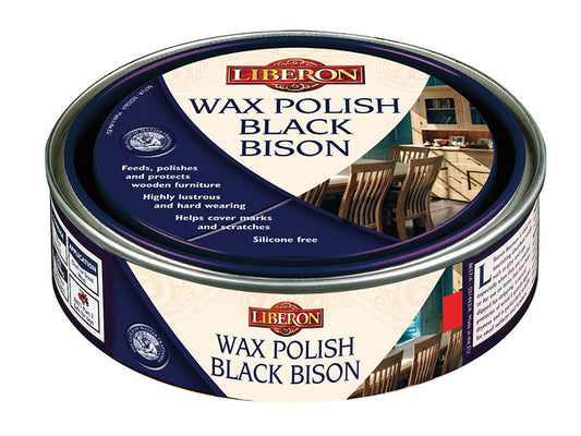 Wax Polish Black Bison Georgian Mahogany 150ml, Liberon