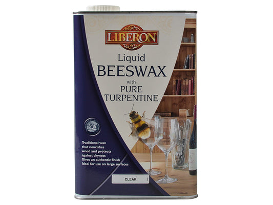 Beeswax Liquid Clear 5 litre, Liberon