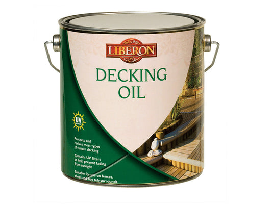 Decking Oil Medium Oak 2.5 litre, Liberon