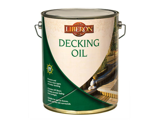 Decking Oil Medium Oak 5 litre, Liberon