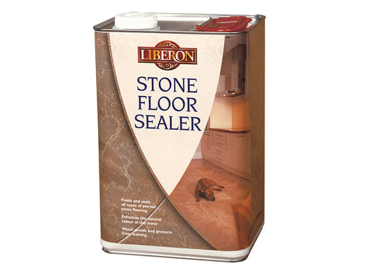 Colour Enhancer Stone Floor Sealer 5 litre, Liberon