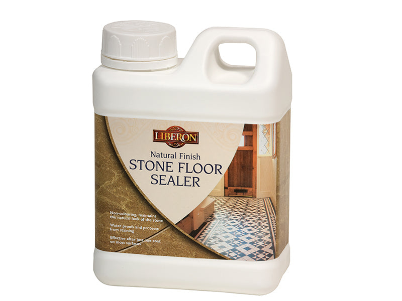 Natural Finish Stone Floor Sealer 1 litre, Liberon