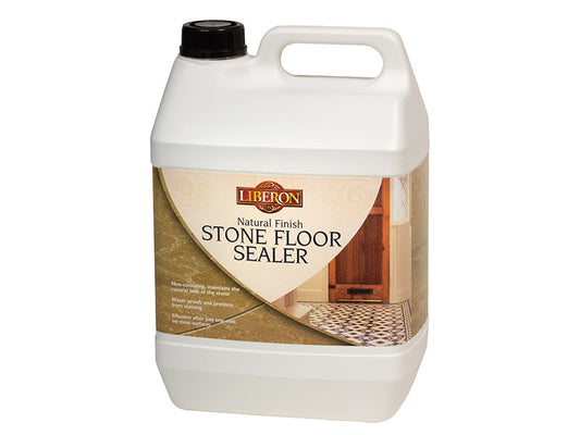 Natural Finish Stone Floor Sealer 5 litre, Liberon