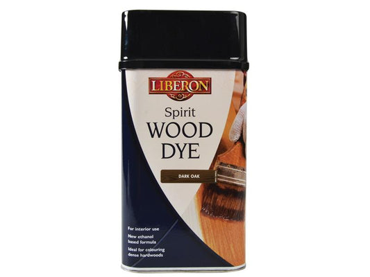 Spirit Wood Dye Dark Oak 1 litre, Liberon