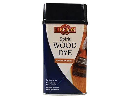 Spirit Wood Dye Georgian Mahogany 1 litre, Liberon