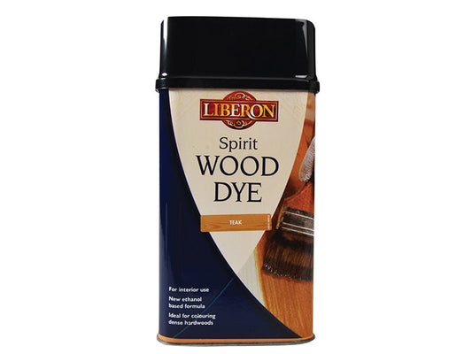 Spirit Wood Dye Teak 1 litre, Liberon