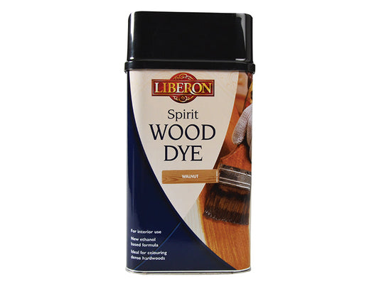 Spirit Wood Dye Walnut 1 litre, Liberon