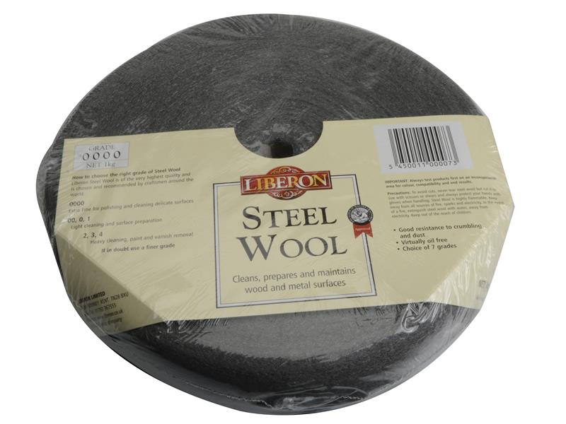 Steel Wool Grade 0000 1kg, Liberon