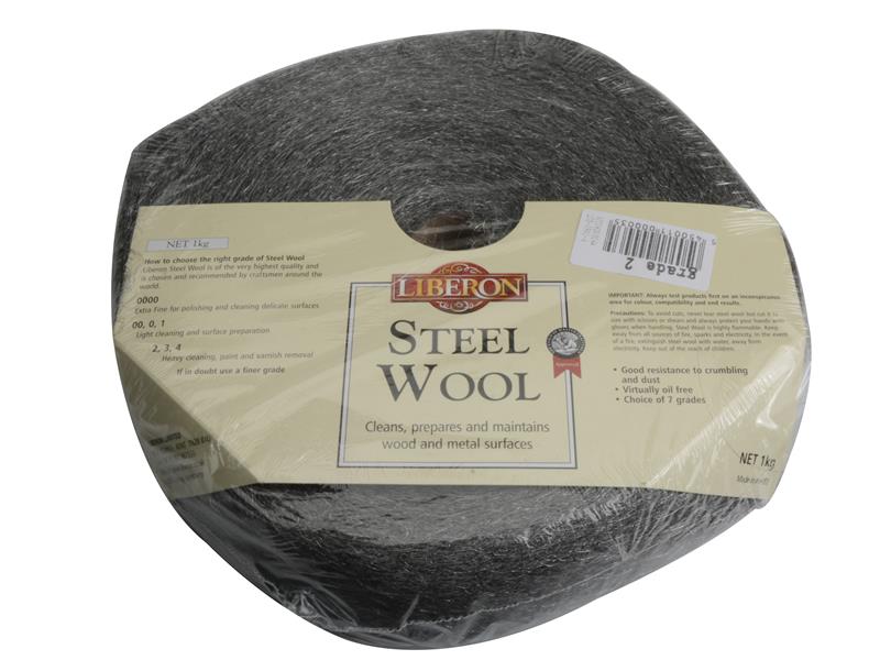 Steel Wool Grade 2 1kg, Liberon