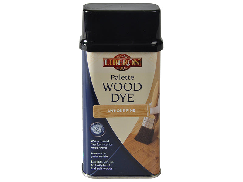 Palette Wood Dye Antique Pine 250ml, Liberon