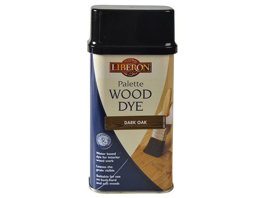 Palette Wood Dye Dark Oak 250ml, Liberon