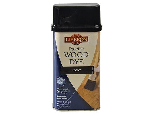 Palette Wood Dye Ebony 250ml, Liberon