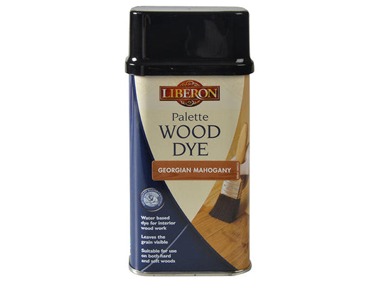 Palette Wood Dye Georgian Mahogany 250ml, Liberon