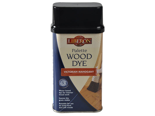 Palette Wood Dye Victorian Mahogany 250ml, Liberon