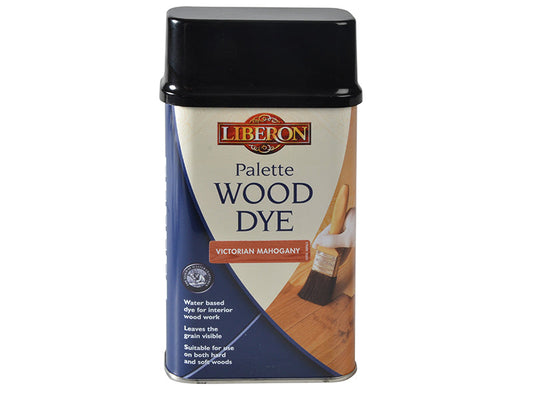 Palette Wood Dye Victorian Mahogany 500ml, Liberon