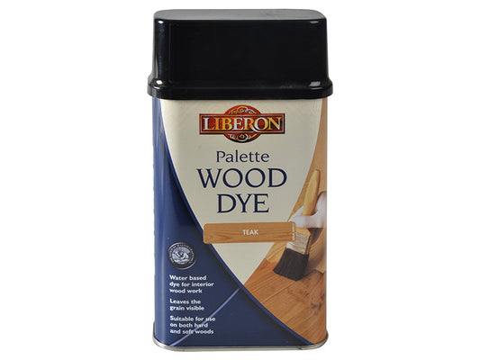 Palette Wood Dye Teak 500ml, Liberon